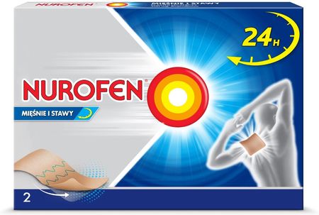 Nurofen Mięśnie i Stawy plaster leczniczy leki przeciwzapalne ibuprofen 200 mg 2 szt.