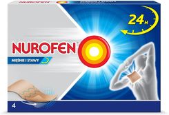 Zdjęcie Nurofen Mięśnie i stawy Plaster leczniczy 200 mg 4 sztuki - Połczyn-Zdrój