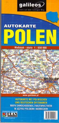 Polen autokarte