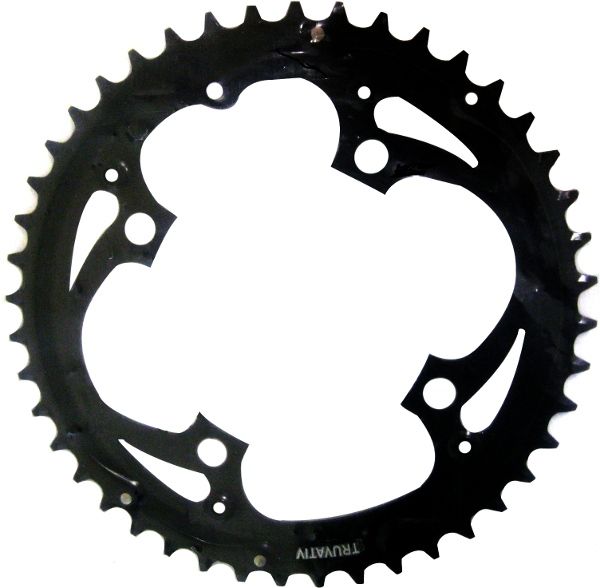 Truvativ Mtb Kettingblad 44 Tanden 104 Bcd Aluminium Zwart Krukken   Trapassen