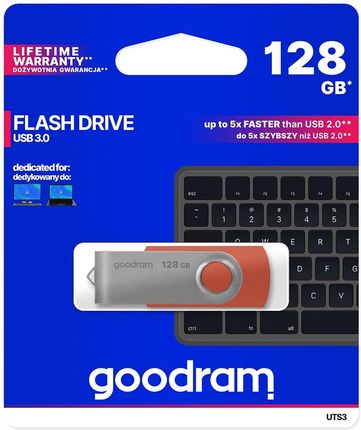 GOODRAM 128GB UTS3 RED USB 3.0 (UTS3-1280R0R11)