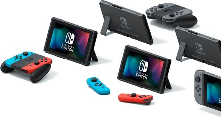 Nintendo SWITCH Neon Red & Blue Joy-Con (2019) - Ceny i