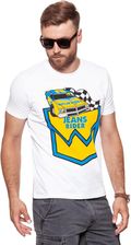 WRANGLER B&Y CREW TEE WHITE W7C41FK12