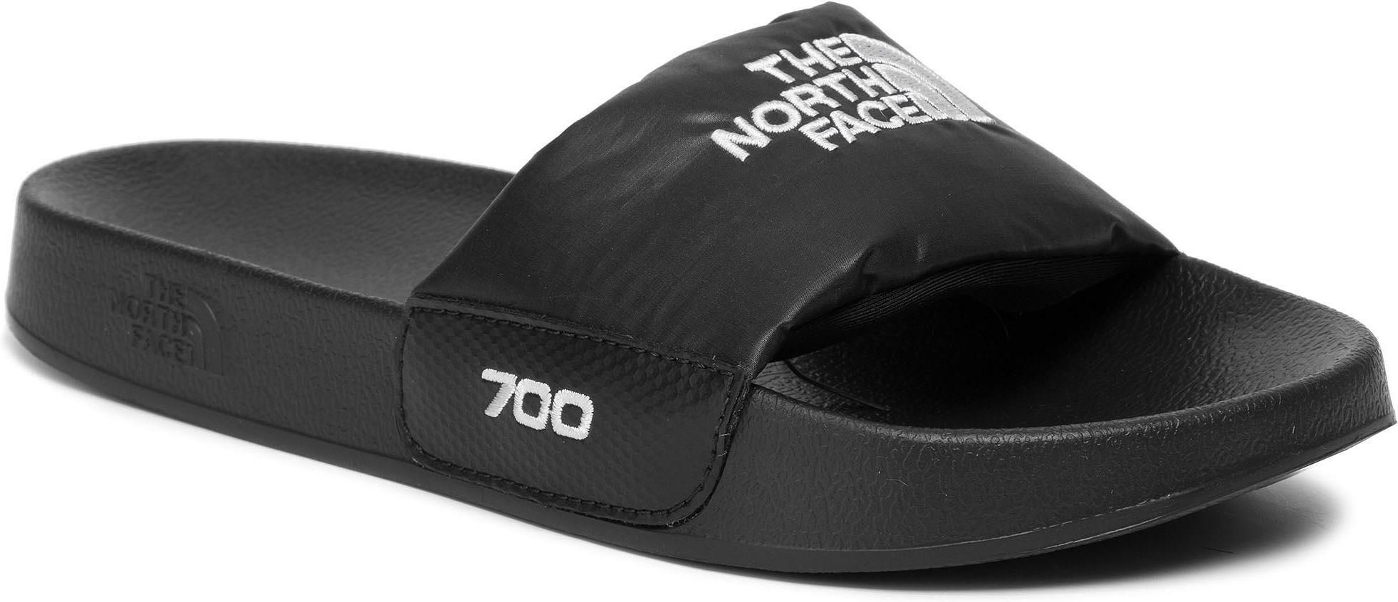 Klapki The North Face Nuptse Slide T Cgky Tnf Black Tnf White