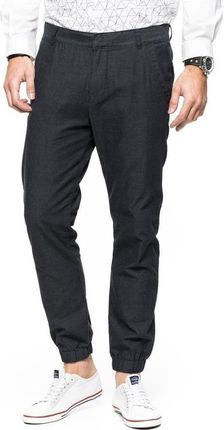 TOM TAILOR VERNON TAPERED JOGGING PANTS BLACK