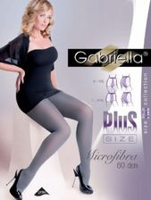 GABRIELLA Rajstopy grube clasic MICRO 60 PLUS SIZE