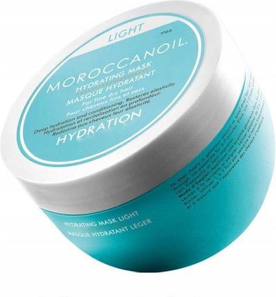 MoroccanOil Weightless Hydrating Organiczna maska do włosów cienkich i suchych 500ml