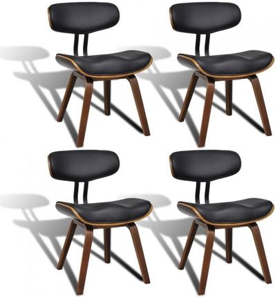vidaXL Krzesła Do Jadalni Ze Skóry Syntetycznej 4Szt (V270550)