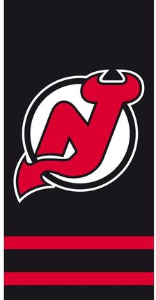 Ręcznik kąpielowy NHL New Jersey Devils Black, 70 x 140 cm