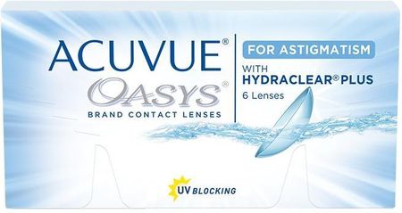 ACUVUE OASYS FOR ASTIGMATISM 6 SZTUK /8.6/+1.25/-0.75/90