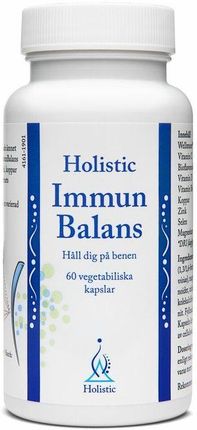 Holistic Immunbalans Wellmune 13/16 BetaGlukan Witamina C D B6 Miedź Cynk Selen Magnez 60 kaps