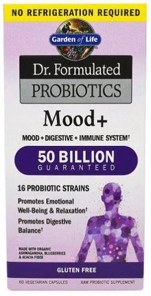 Garden ﻿Garden Of Life  Dr Formulated Probiotics Mood+ 60 Vkaps