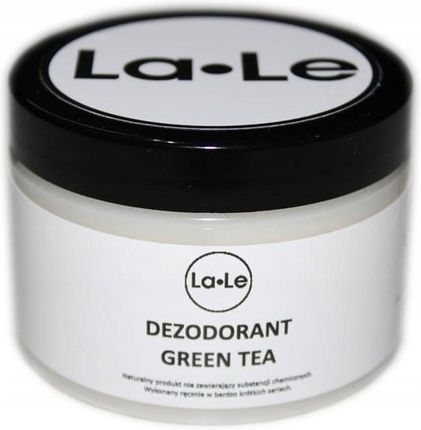 LA-LE Dezodorant ekologiczny w kremie z olejkiem Green Tea 150ml