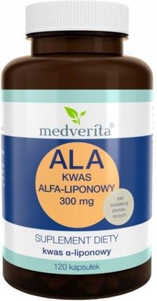 Medverita  Ala Kwas Alfa Liponowy 300 Mg 120 Kap
