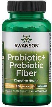 Swanson Probiotic+ Fiber 60Kaps