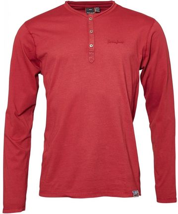 Koszulka longsleeve Replika Jeans rozpinana czerwona - Ceny i opinie T-shirty i koszulki męskie XGJM Koszulka longsleeve Replika Jeans rozpinana czerwona - Ceny i opinie T-shirty i koszulki męskie XGJM