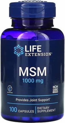 Life Extension Msm Metylosulfonylometan 100 Kaps