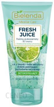  Bielenda Fresh Juice Detoksykujący Peeling Gruboziarnisty Limonka 150G