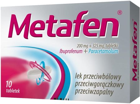 Metafen (200 mg + 325 mg) x 10 tabl.