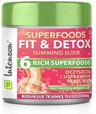 Zdjęcie Intenson Superfoods Fit & Detox Slimming Elixir Proszek 135 G - Łańcut