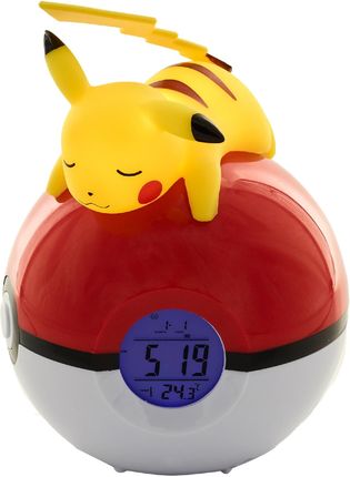 Teknofun Pokemon Pikachu Radio Z Budzikiem I Lampką