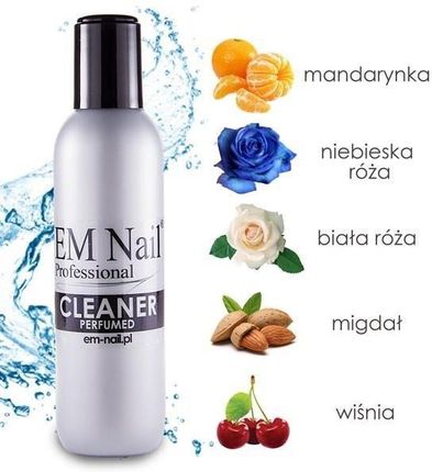 EM Nail Professional Cleaner perfumowany - Truskawka 100ml