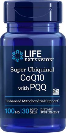 Life Extension Super Ubichinol Koenzym Q10 Z Pqq 30Kaps