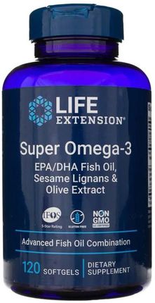 Life Extension Super Omega-3 EPA/DHA 120Kaps