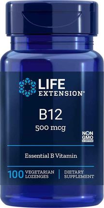 Life Extension Witamina B12 Metylokobalamina 500 Mcg 100Tabl