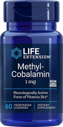 Life Extension Witamina B12 Metylokobalamina 1Mg  60Tabl