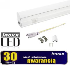 Inoxx Led Liniowa T5 90Cm 14W Onoff Neutralna 4000K Natynkowa Zintegrowana Z Oprawą (90T5K4000Onofffs)