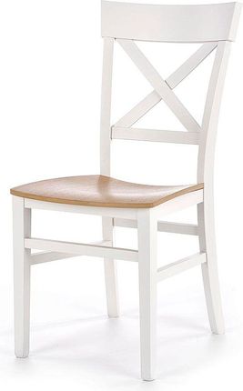 Elior Krzesło Drewniane Toran Białe