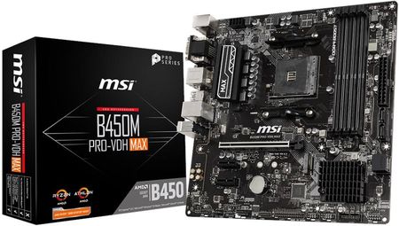 MSI B450M PRO-VDH MAX DDR4