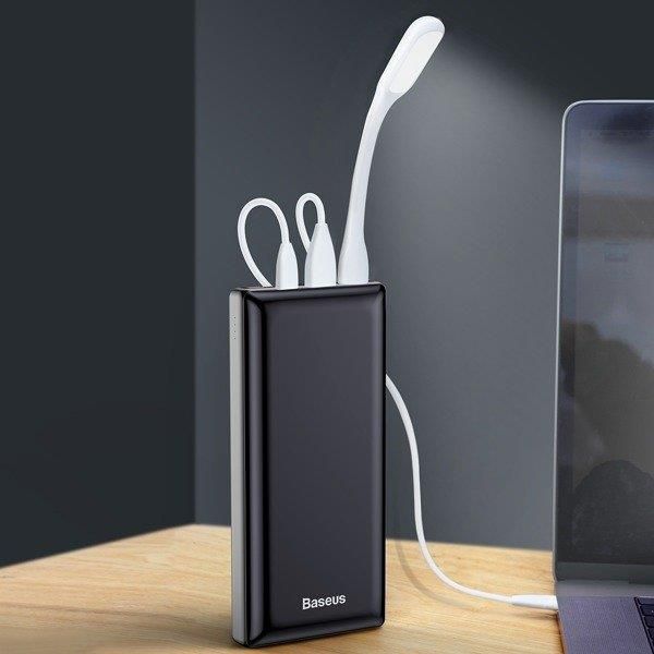 Baseus Mini Ja 30000mAh Czarny - zdjęcie 3 Baseus Mini Ja 30000mAh Czarny