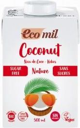 Ecomil Napój Kokosowy Bez Cukru Bio 500G 