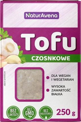Naturavena Tofu Czosnkowe Kostka 250G 