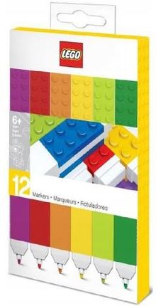 LEGO Zestaw 12 Kolorowych Flamastrów