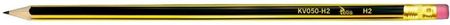 Ołówek Z Gumką Twardość H2 Kv050 H2 Op 12Szt