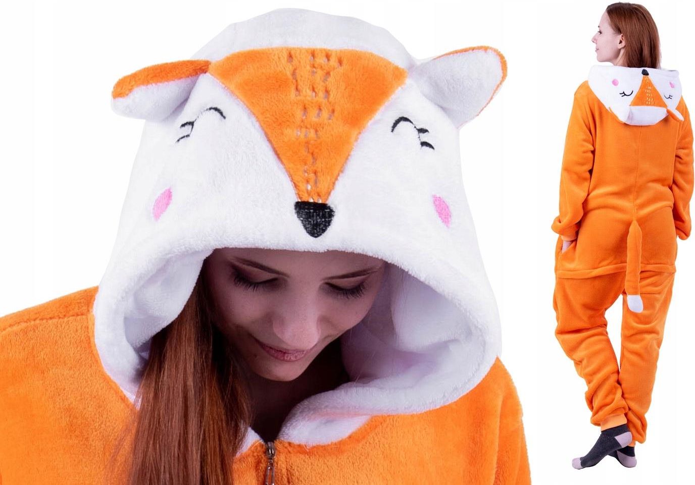 Lisek Lis Piżama Kigurumi Onesie L 165 174 Cm Ceny I Opinie Ceneo Pl