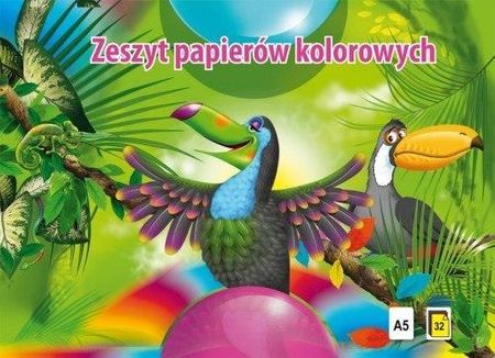 Kreska Kraków Zeszyt Papierów Kolorowych A5 32K