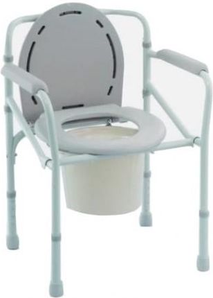 Timago Krzesło toaletowe składane stalowe TGR-R KT 023B