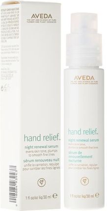 Aveda Hand Relief Night Renewal Serum Regenerujące Serum Do Rąk Na Noc 30ml