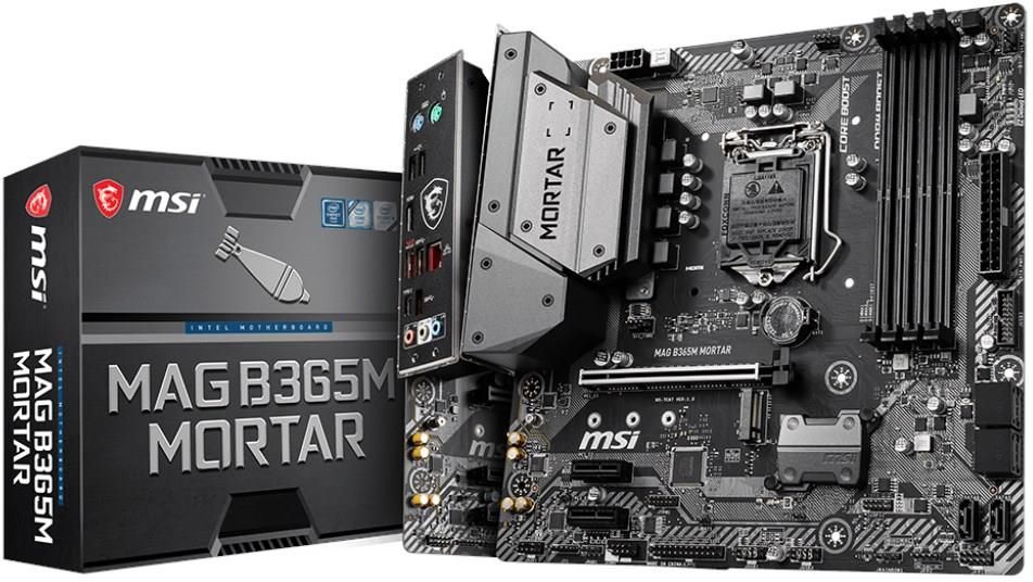 Msi mag b365 mortar совместимость i5 9400f