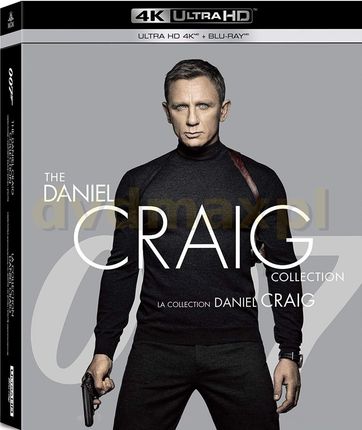 James Bond 007 - Daniel Craig: Casino Royale / Quantum of Solace / Skyfall / Spectre [4xBlu-Ray 4K]+[4xBlu-Ray]