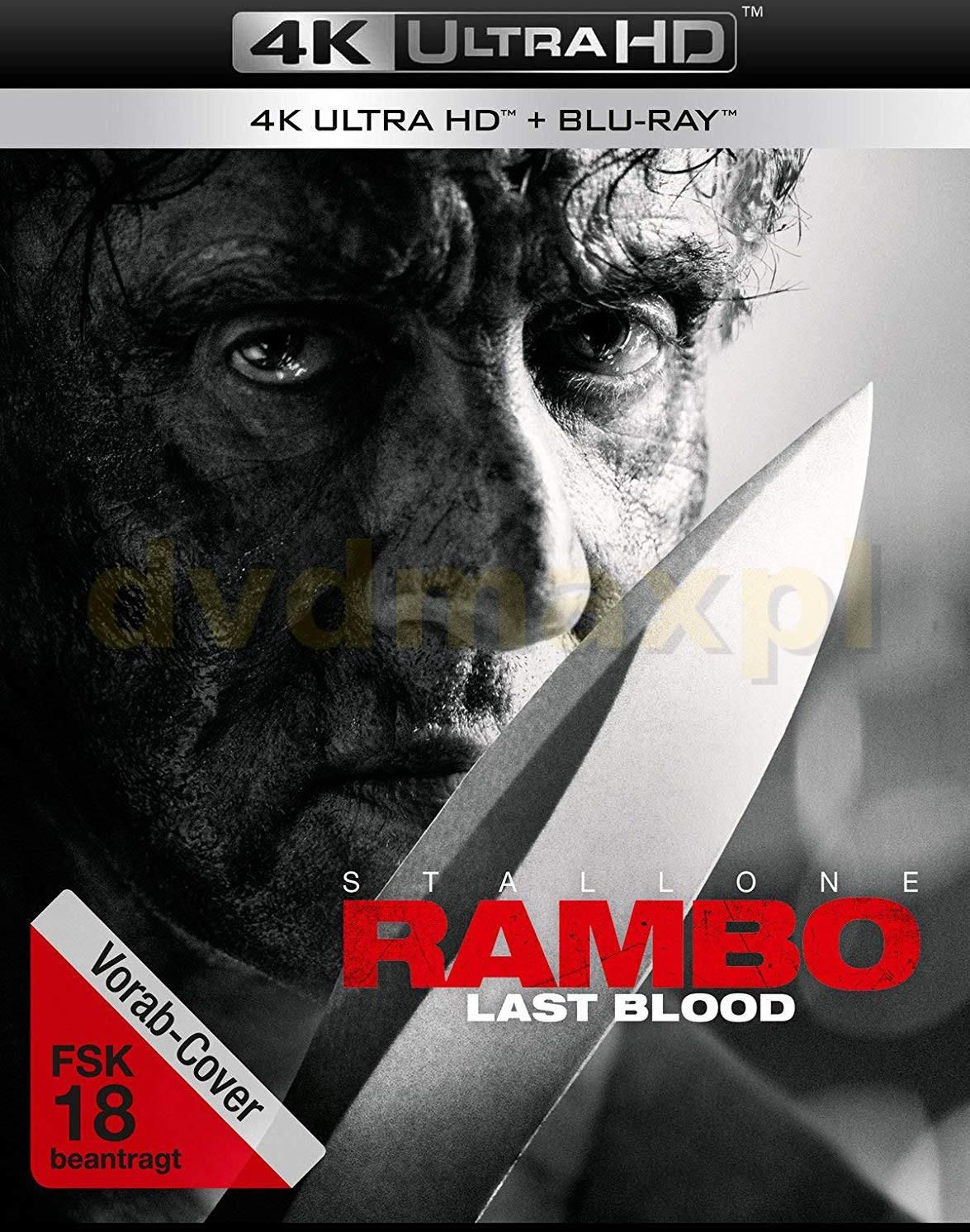 Film Blu-ray Rambo: Last Blood (Ostatnia Krew) [Blu-Ray 4K]+[Blu-Ray ...