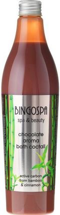 BINGOSPA Spa&Beauty Chocolate Aroma Bath Coctall Aromatyczny Czekoladowy Koktajl Do Kąpieli 400 ml