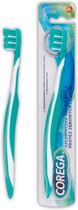 Corega 2w1 Szczoteczka do mycia protez zębowych i zębów
