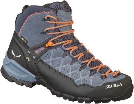 Salewa Ms Alp Trainer Mid Gtx Gore Tex 63432 3845 Ombre Blue Fluo Orange