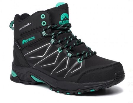 Elbrus Mabby Mid Wp Wo'S Black Biscay Green