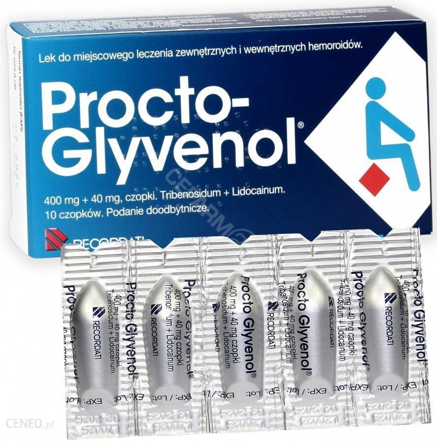 Procto-Glyvenol Czopki 10 szt.
